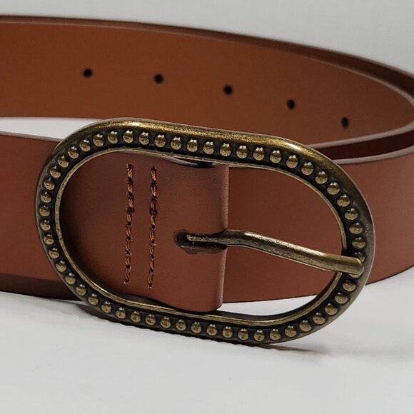 Melrose and Market Leather Belt Size Large Brown - Picture 2 of 7